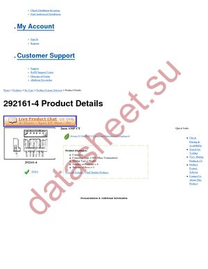 292161-4 datasheet  